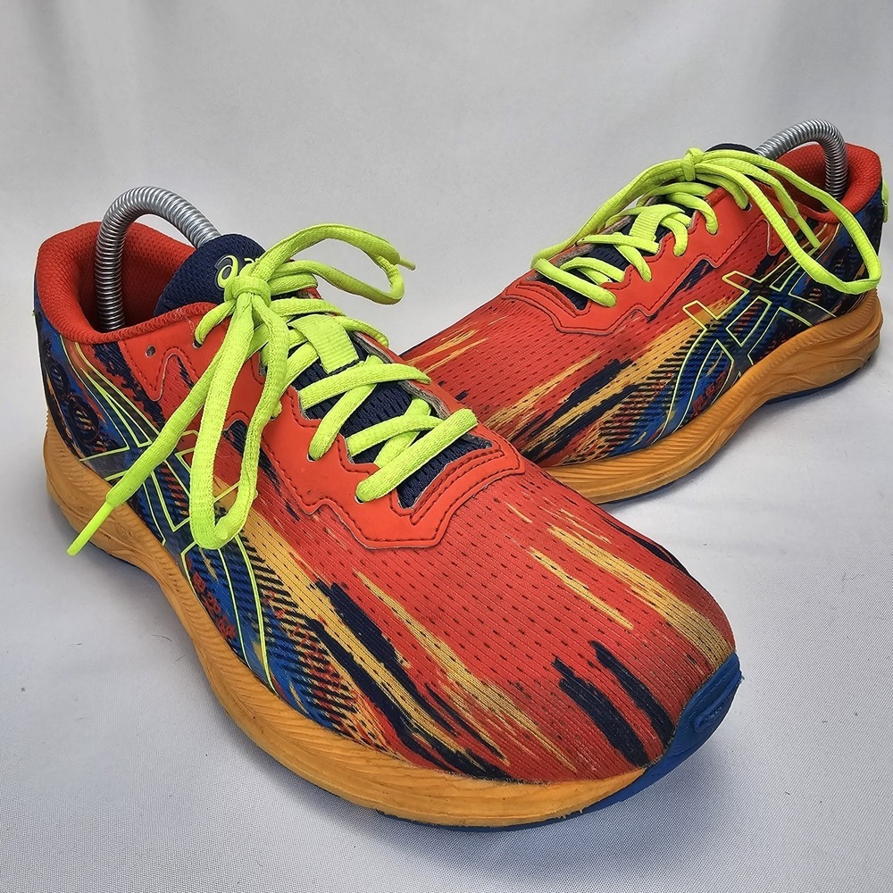 ASICS Noosa Tri 13 Running Shoes Mens Size 7 Orange Blue Yellow Athletic Sneaker
